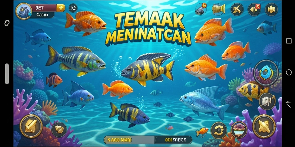 Gameplay menarik Tembak Ikan di 9ET