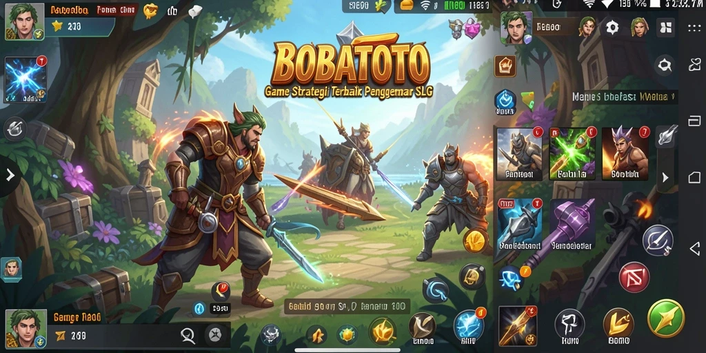 Tampilan gameplay seru dan interaktif di BOBATOTO.