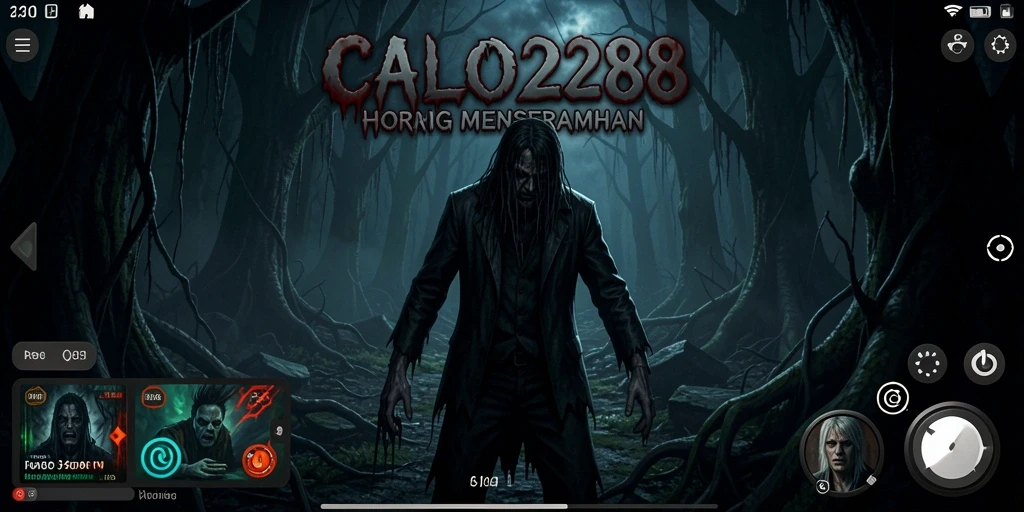 Screenshot menampilkan momen menyeramkan dari gameplay CALO288.