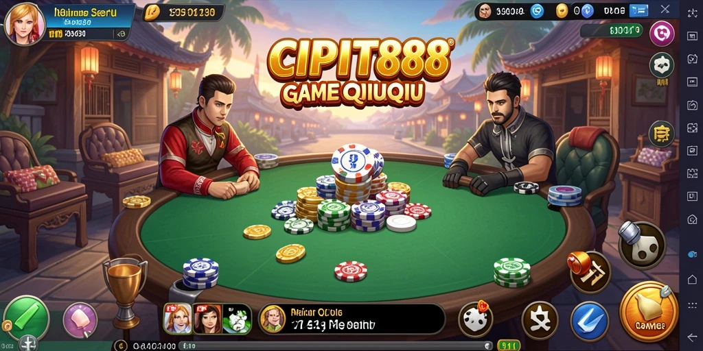 Gameplay QiuQiu menarik di CIPIT88.