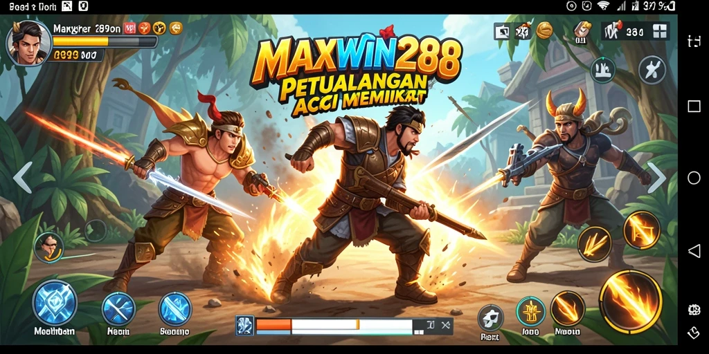 Tampilan menarik dari gameplay <strong>MAXWIN288</strong>, penuh aksi dan tantangan.